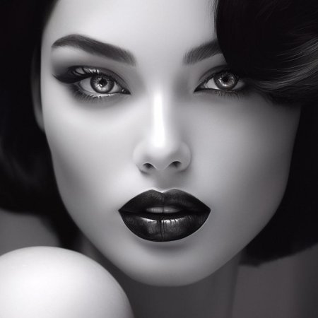 Брюнетка модели