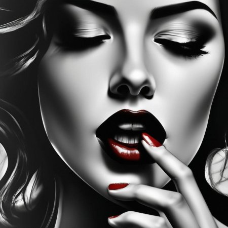 Красивые лица девушек