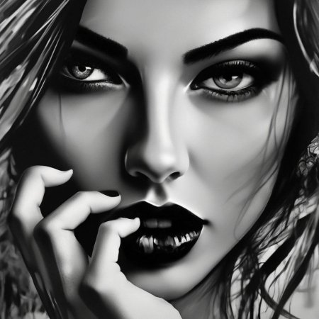 Девушка глаза