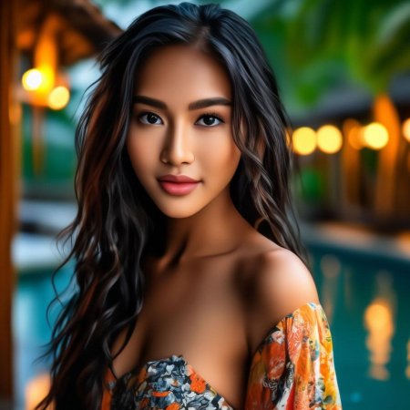 Филиппинка красивая