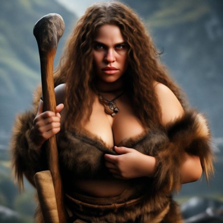 Первобытная женщина