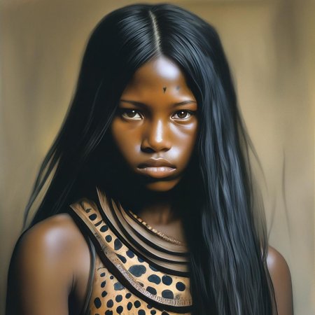 Черная девушка