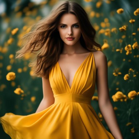 Желтые платья