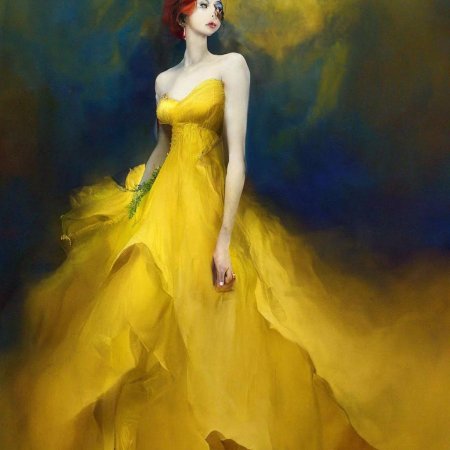 Красивая платье