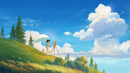 Веселый пейзаж