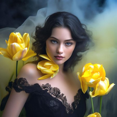 Красива девушка