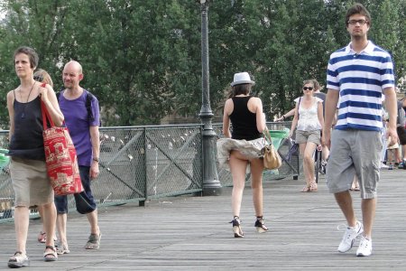 Задирание юбок