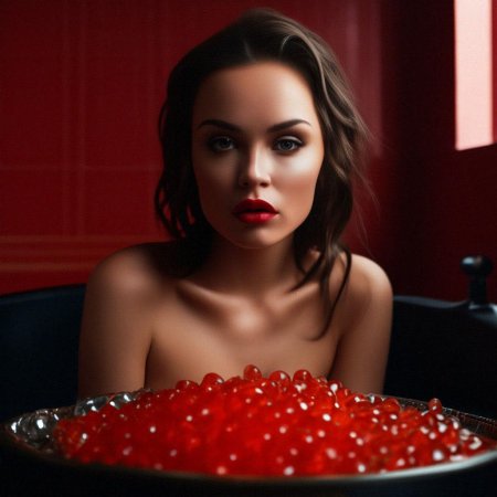 Девушка в ванне