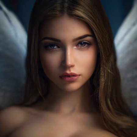 Красивая лицо