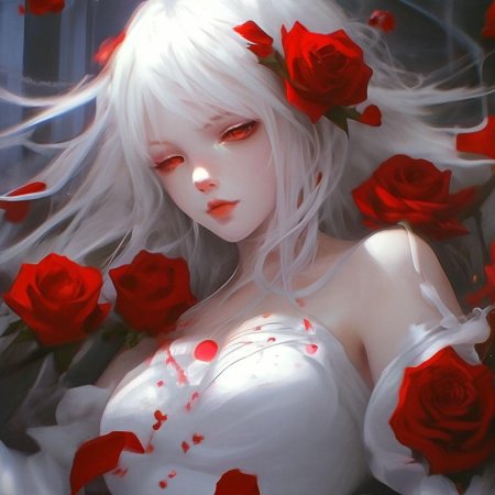 Аниме альбиносы