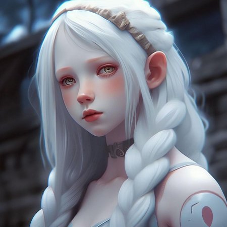 Альбинос аниме