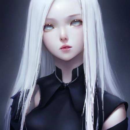 Аниме альбинос