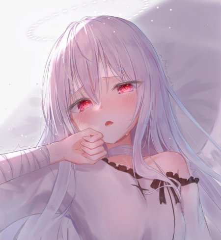 Милая аниме девушка