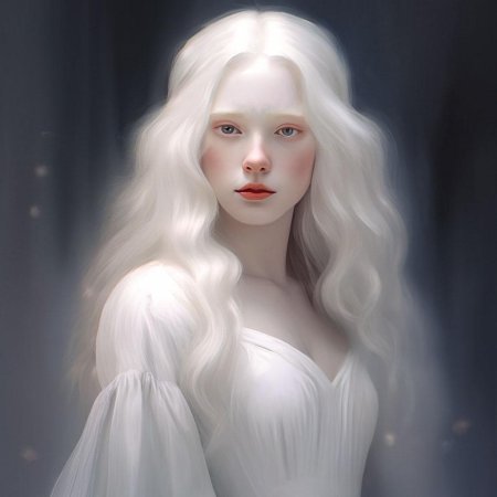 Девушки альбиносы