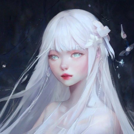 Девушка альбинос красивая