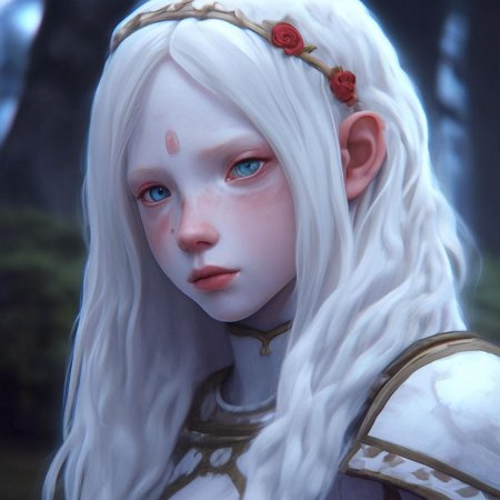 Альбинос аниме