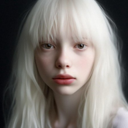 Альбинос модель