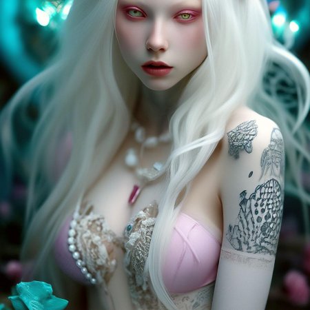 Красивые девушки альбиносы