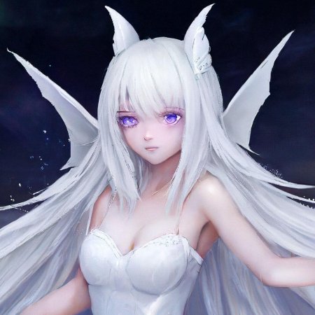 Аниме девушка дракон