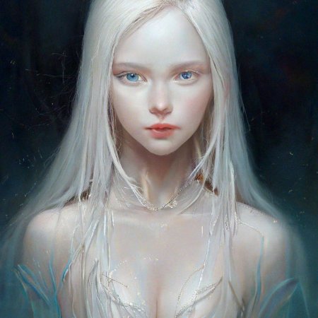 Альбинос девочка