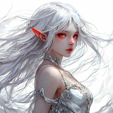 Красивая эльфийка