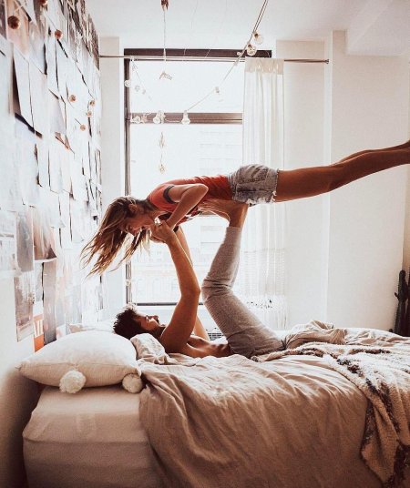 Девушка проснулась