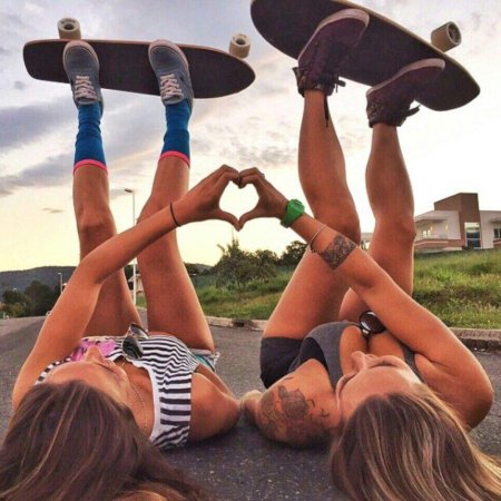 Фотосессия подруг