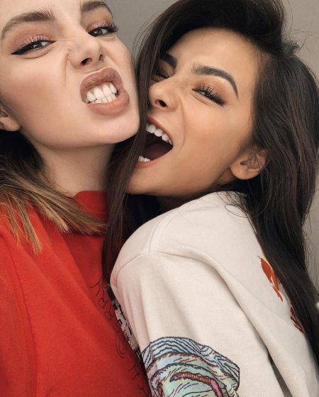 Парный макияж для подруг