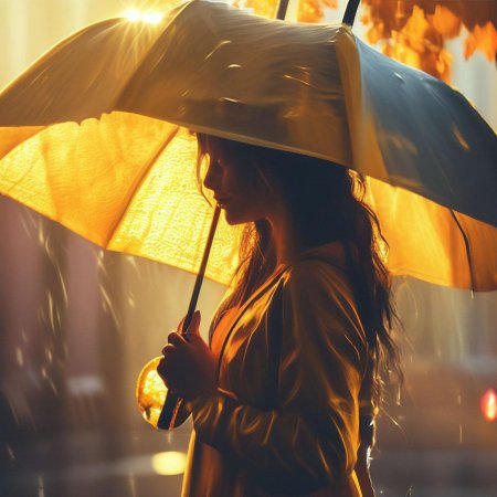 Фотосессия с зонтом