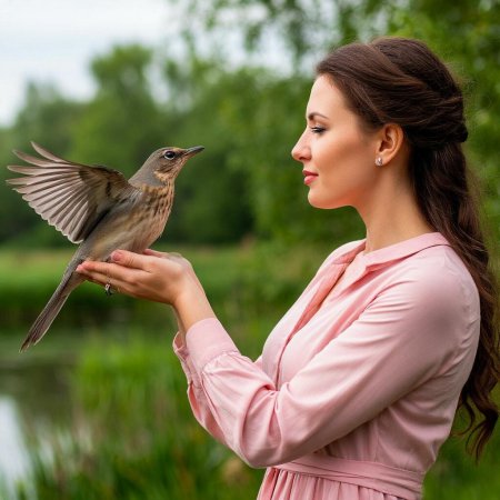 Певчие птицы соловей