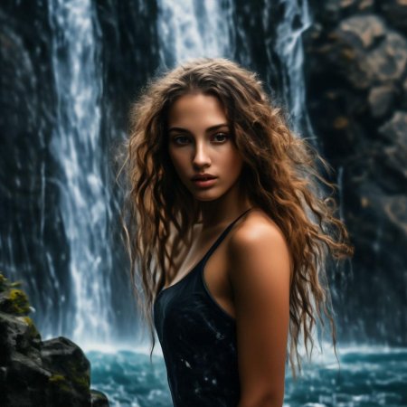 Под водопадами