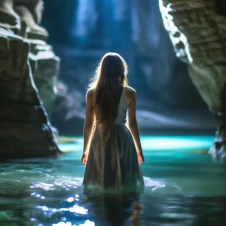 Красивые девушки в воде