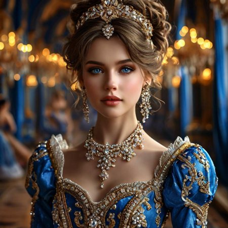 Девушка принцесса