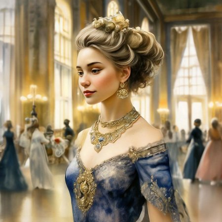 Принцессы на балу