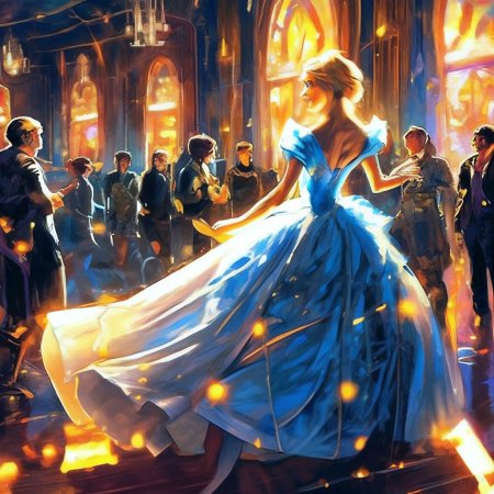 Золушка на балу