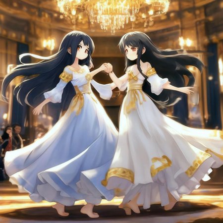 Танец аниме