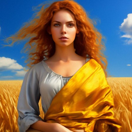 Девушка крестьянка