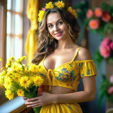 Красивая русская женщина