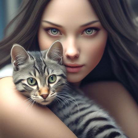 Девушки кошки