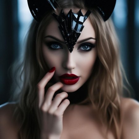 Яркие макияж