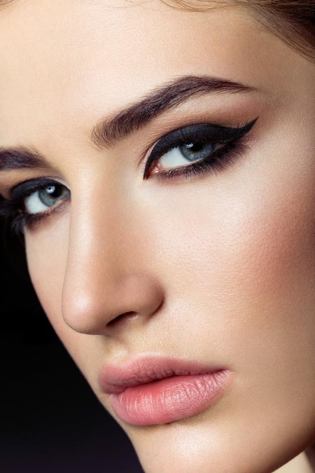 Красивые стрелки макияж