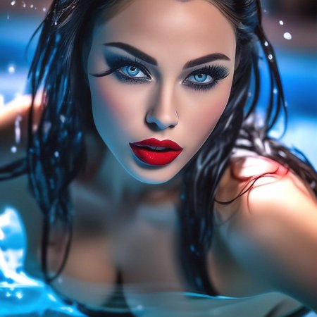 Мокрые волосы