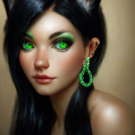 Зелëные глаза