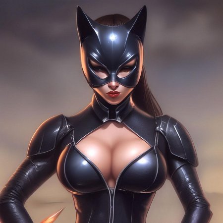 Женщина кошка супергерой