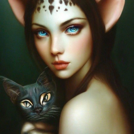 Эльфийка красивая