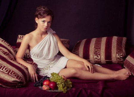 Фотосессия в стиле греческих богинь