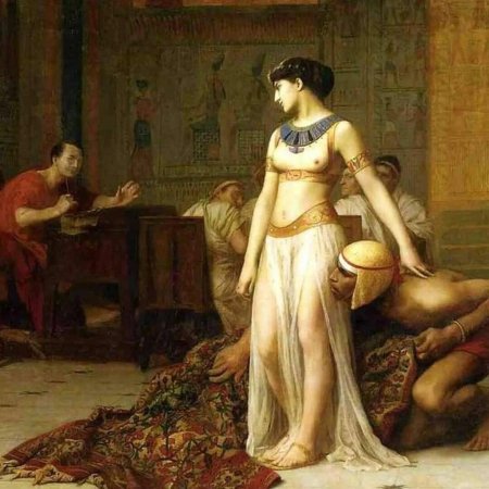 Клеопатра и цезарь