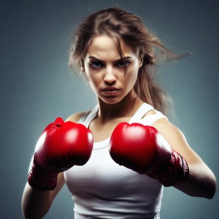 Боксер девушка