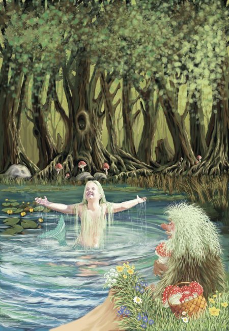 Мавка арт Славянская мифология