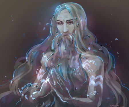 Водяной арт